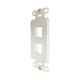 Tripp Lite  Plaque de commutation et obturateur Ivoire - N042DAB-002V-IV