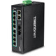 Trendnet  commutateur réseau Non-géré Gigabit Ethernet (10/100/1000) Connexion Ethernet, supportant l'alimentation via ce port (PoE) Noir - TI-PG102