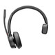 HP Poly Micro-casque Poly Voyager 4310 certifié Microsoft Teams + dongle BT700 + base de chargement - 77Y93AA