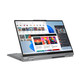 Lenovo IdeaPad 5 2-in-1 16AHP9 AMD Ryzen™ 5 8645HS Hybride (2-en-1) 40,6 cm (16") Écran tactile WUXGA 16 Go LPDDR5x-SDRAM 512 Go SSD Wi-Fi 6 (802.11ax) Windows 11 Home Anglais, Français Gris - 83DS0001CF