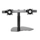 Chief Dual Horizontal Monitor Table Stand Noir - KTP220B