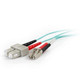 C2G 3m Lc-Sc 50/125 Om4 10g Dpx Pvc câble InfiniBand et à fibres optiques Bleu - 01010