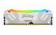 Kingston Technology FURY 16Go 7600MT/s DDR5 CL38 DIMM Renegade RGB Blanc XMP - KF576C38RWA-16