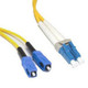 C2G 3m USA LC/SC Duplex 9/125 Single-Mode Fiber Patch Cable câble InfiniBand et à fibres optiques Jaune - 14417