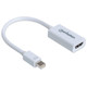 Manhattan  câble vidéo et adaptateur 0,17 m HDMI Type A (Standard) Mini DisplayPort Blanc - 151399