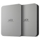 LaCie Mobile Drive (2022) disque dur externe 2 To 2.5" USB Type-C 3.2 Gen 1 (3.1 Gen 1) Argent - STLP2000400