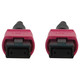 Tripp Lite  câble InfiniBand et à fibres optiques MPO/MTP OFNR Noir, Magenta - N845B-15M-12-MG