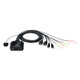 ATEN  commutateur écran, clavier et souris Noir - CS22H ATEN  commutateur écran, clavier et souris Noir - CS22H