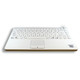 Man & Machine Slim Cool Plus clavier Médical USB QWERTY US International Blanc - SCLP+/W5