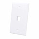 Intellinet  Plaque de commutation et obturateur Blanc - 772419