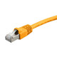 Monoprice  câble de réseau Jaune 0,61 m Cat6a U/FTP (STP) - 24333