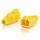 C2G RJ45 Plug Cover range-câbles et serre-câbles Jaune - 04756