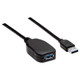 Manhattan  câble USB USB 3.2 Gen 1 (3.1 Gen 1) 5 m USB A Noir - 150712
