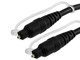 Monoprice  câble InfiniBand et à fibres optiques 7,62 m Toslink Noir - 2668