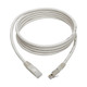 Tripp Lite  câble de réseau Blanc 2,1 m Cat6 U/UTP (UTP) - N200-007-WH