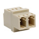 Tripp Lite  connecteur de fils 2x LC Beige - N455-000-PM