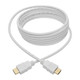 Tripp Lite  câble HDMI 3 m HDMI Type A (Standard) Blanc - P568-010-WH
