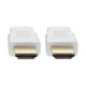 Tripp Lite  câble HDMI 3 m HDMI Type A (Standard) Blanc - P568-010-WH