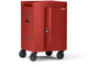 Bretford Cube Cart Mini Classe mobile de charge et de gestion Rouge - TVCM24USBC-RED