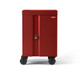 Bretford Cube Cart Mini Classe mobile de charge et de gestion Rouge - TVCM24USBC-RED