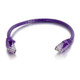 C2G 6" Cat6 câble de réseau Violet 0,15 m U/UTP (UTP) - 00958