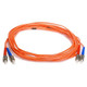 Monoprice  câble InfiniBand et à fibres optiques 2 m 2x ST OFNR Orange - 2602