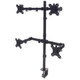 Manhattan  support d'écran plat pour bureau 81,3 cm (32") Noir - 461566 Manhattan  support d'écran plat pour bureau 81,3 cm (32") Noir - 461566