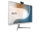 MSI  PC tout en un/station de travail Intel® Pentium® Gold 7505 60,5 cm (23.8") 1920 x 1080 pixels PC All-in-One 4 Go DDR4-SDRAM 128 Go SSD Windows 10 Pro Wi-Fi 5 (802.11ac) Blanc - MODERN AM241 11M-207US