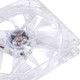 Thermaltake Pure 12 LED Red Boitier PC Ventilateur 12 cm Transparent - CL-F019-PL12RE-A