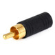 Monoprice  changeur de genre de câble RCA 3.5mm TRS Noir - 7241 Monoprice  changeur de genre de câble RCA 3.5mm TRS Noir - 7241