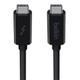 Belkin 1m, 2xThunderbolt 3 20 Gbit/s Noir - B2B147-1M-BLK