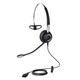Jabra BIZ 2400 II Casque Avec fil Minerve, Crochets auriculaires, Arceau Bureau/Centre d'appels Noir, Argent - 2486-825-209