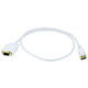Monoprice Displayport/VGA, 0.9144 m 0,9144 m VGA (D-Sub) Blanc - 6018