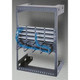 Middle Atlantic Products Wall-Mount Relay Racks 8 Space 8U Rack monté sur le mur Gris - WM-8-18