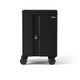 Bretford Cube Cart Mini Classe mobile de charge et de gestion Noir - TVCM24USBC-BP