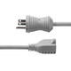 StarTech.com  câble électrique Gris 1,8 m NEMA 5-15P NEMA 5-15R - 231B-660H-POWER-CORD