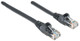 Intellinet  câble de réseau Noir 0,5 m Cat6 U/UTP (UTP) - 342032