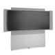 Middle Atlantic Products  support pour téléviseur 2,06 m (81") Gris, Argent, Blanc - FM-DS-6675FW-KD8W