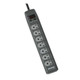 Minute Man  protection surtension Gris 7 sortie(s) CA 120 V 1,8 m - MMS370