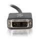 C2G Câble adaptateur DisplayPort™ mâle vers Single Link DVI-D mâle - noir (conforme TAA) 4,5 m - 54342