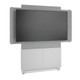 Middle Atlantic Products  support pour téléviseur 139,7 cm (55") Gris, Argent, Blanc - FM-DS-4875FW-AD8W