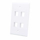 Intellinet  Plaque de commutation et obturateur Blanc - 772440