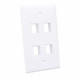 Intellinet  Plaque de commutation et obturateur Blanc - 772440