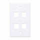 Intellinet  Plaque de commutation et obturateur Blanc - 772440