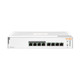 HPE Aruba Networking Aruba Instant On 1830 8G 4p Class4 PoE 65W Géré L2 Gigabit Ethernet (10/100/1000) Connexion Ethernet, supportant l'alimentation via ce port (PoE) 1U - JL811A#B2E