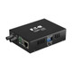 Tripp Lite  convertisseur de support réseau 100 Mbit/s 1310 nm Multimode Noir - N784-001-ST