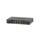 NETGEAR GS305EP Géré L2/L3 Gigabit Ethernet (10/100/1000) Connexion Ethernet, supportant l'alimentation via ce port (PoE) Noir - GS305EP-100NAS