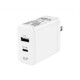 Monoprice  chargeur d'appareils mobiles Universel Blanc Secteur Charge rapide Intérieure - 43529 Monoprice  chargeur d'appareils mobiles Universel Blanc Secteur Charge rapide Intérieure - 43529