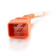 C2G 3ft, IEC320C20/IEC320C19 Orange 0,9 m Coupleur C20 Coupleur C19 - 17722