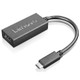 Lenovo USB-C to HDMI 2.0b adaptateur graphique USB Noir - GX90R61025